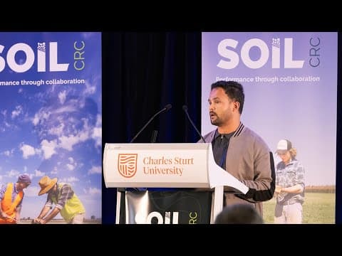 Program 4 PhD Presentation: Modelling & diagnosing soil constraints using readily available datasets